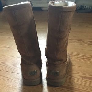 Tall chestnut UGGS